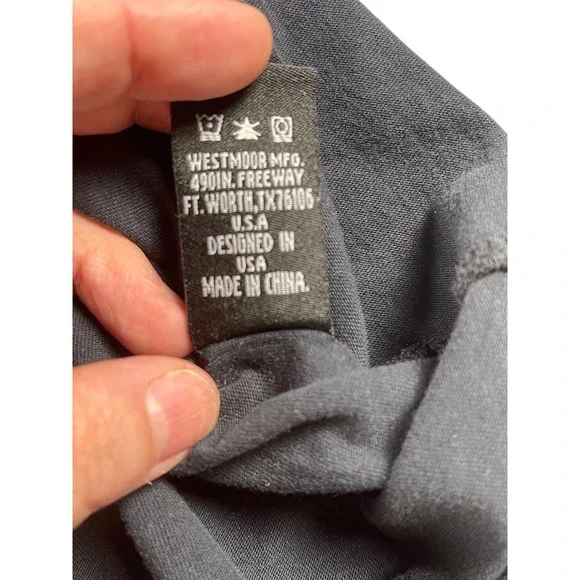 Rock & Roll Denim Ride Em Cowboy Graphic Tee Western Cowgirl T Shirt Womens S - Picture 5 of 8